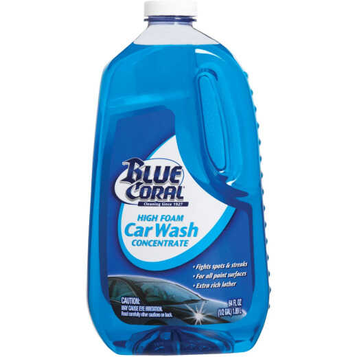 Blue Coral 64 Oz. Liquid High Foam Concentrate Car Wash